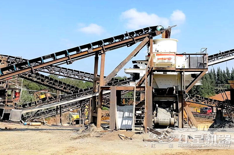 制砂機成品粒型好，成品多用于建筑工程，道路基建